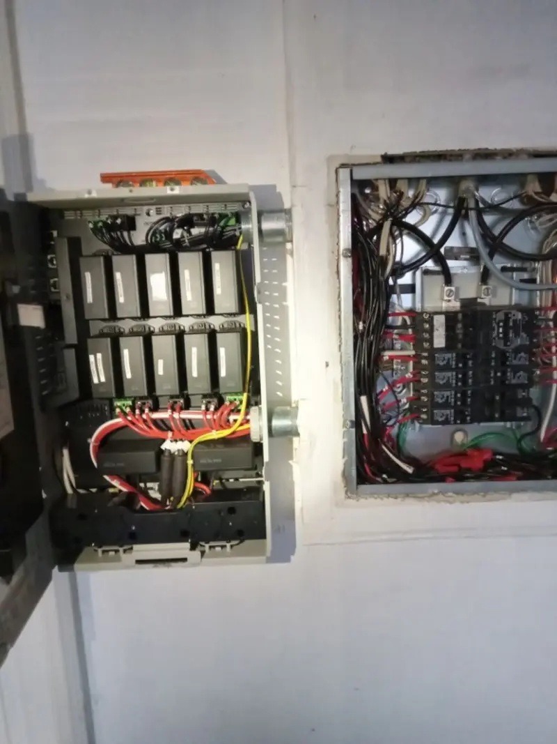 Electrical panel upgrade completed for Commercial Electrician Services in Bedford